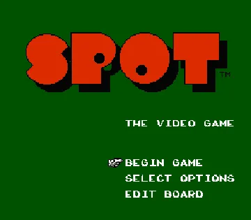 Spot - The Video Game (USA) screen shot title